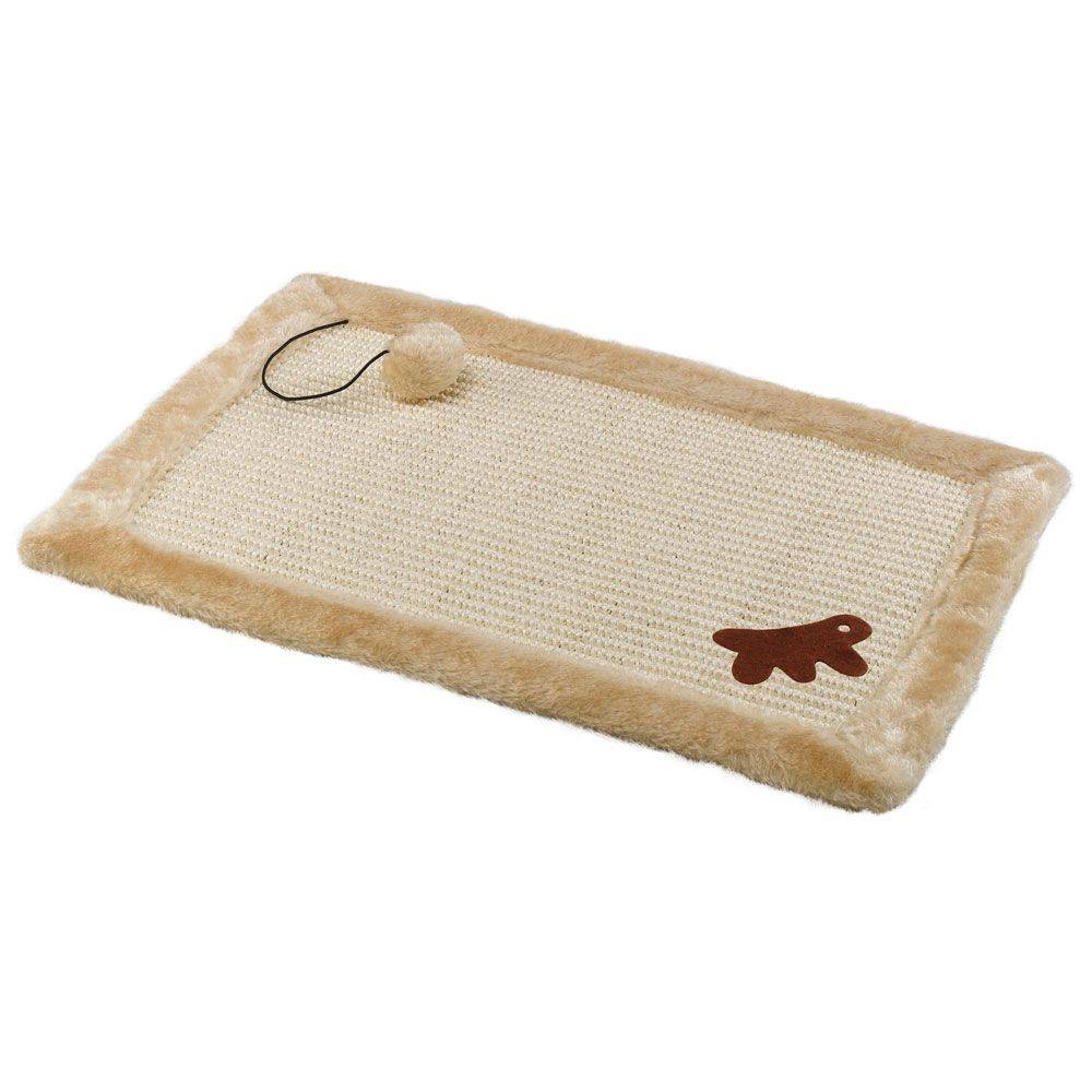 Ferplast - Tapis à griffes sisal peluche chat chats balle jouet Ferplast PA 5616 - Imagen 1