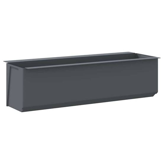 Boîtes à fleurs pour palettes Euro gris 36 x 13.5 x 9.5 cm - PANGIVO - Image 6