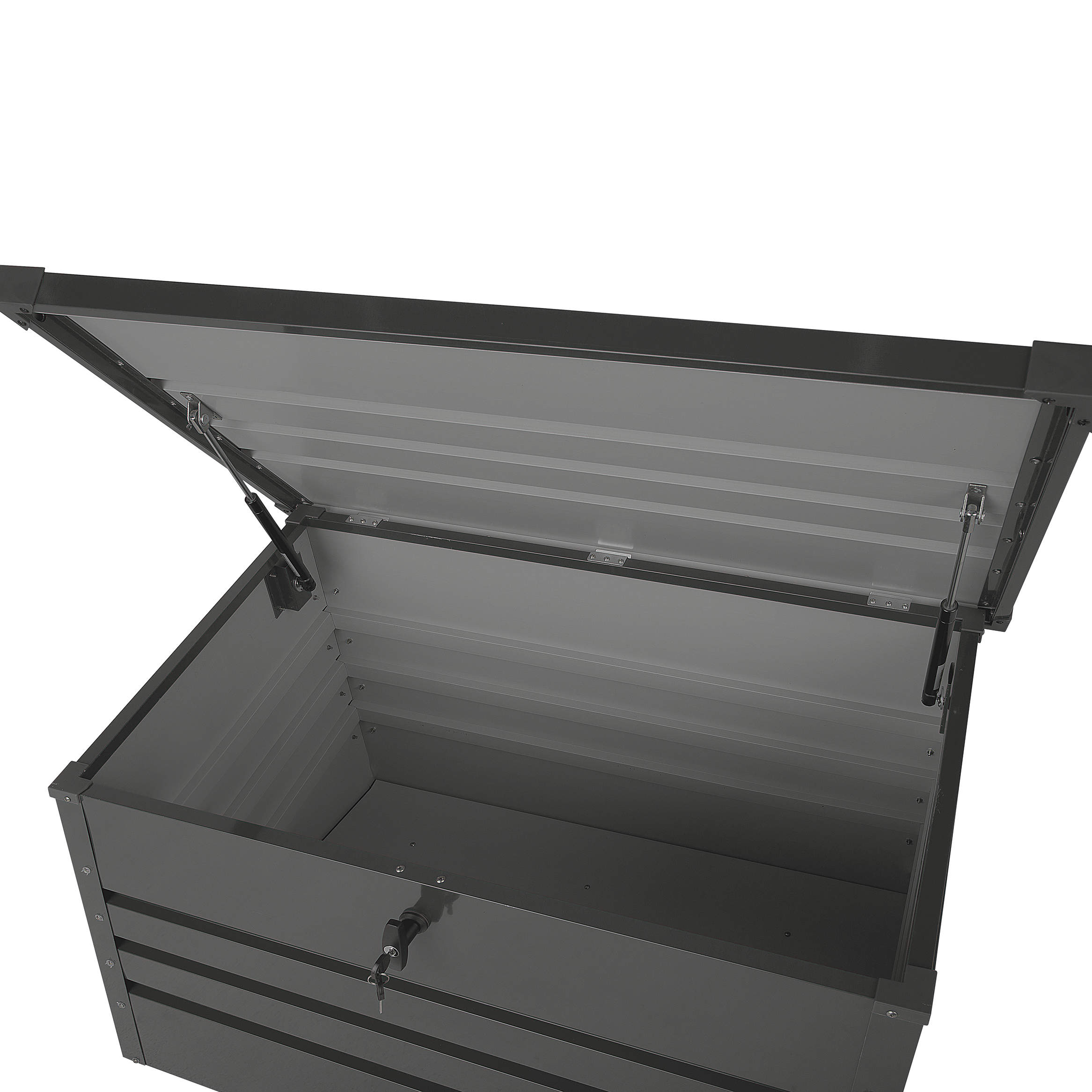 Beliani - Coffre Acier Gris graphite CEBROSA - Beliani - Imagen 5