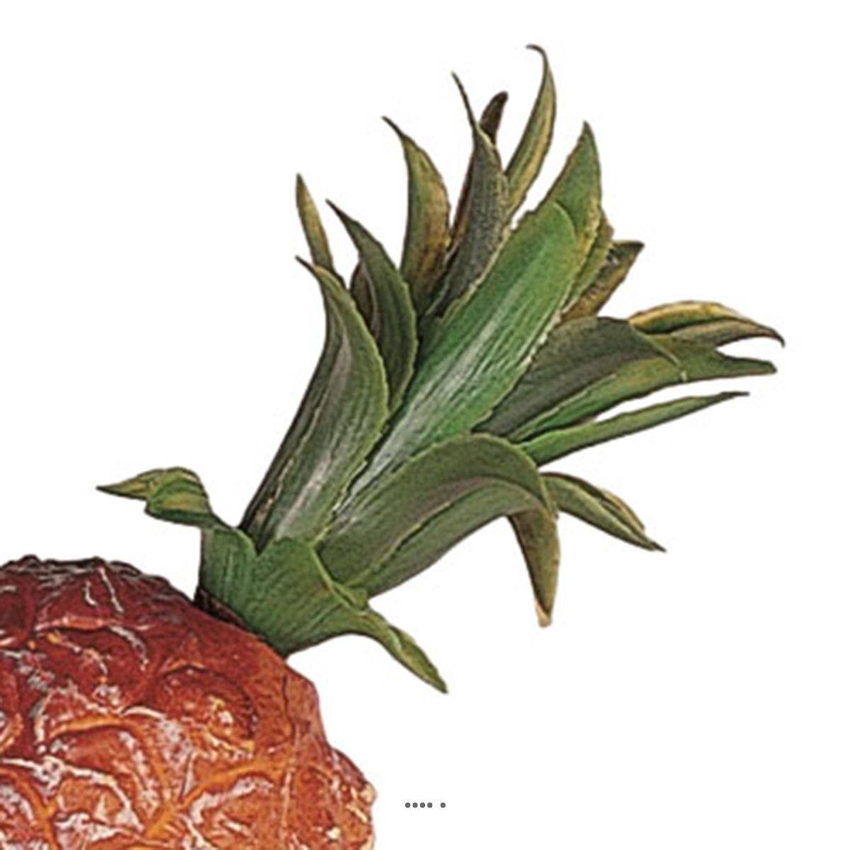 Artificielles - Ananas artificiel petite taille en Plastique soufflé H 210x100 mm - Imagen 3