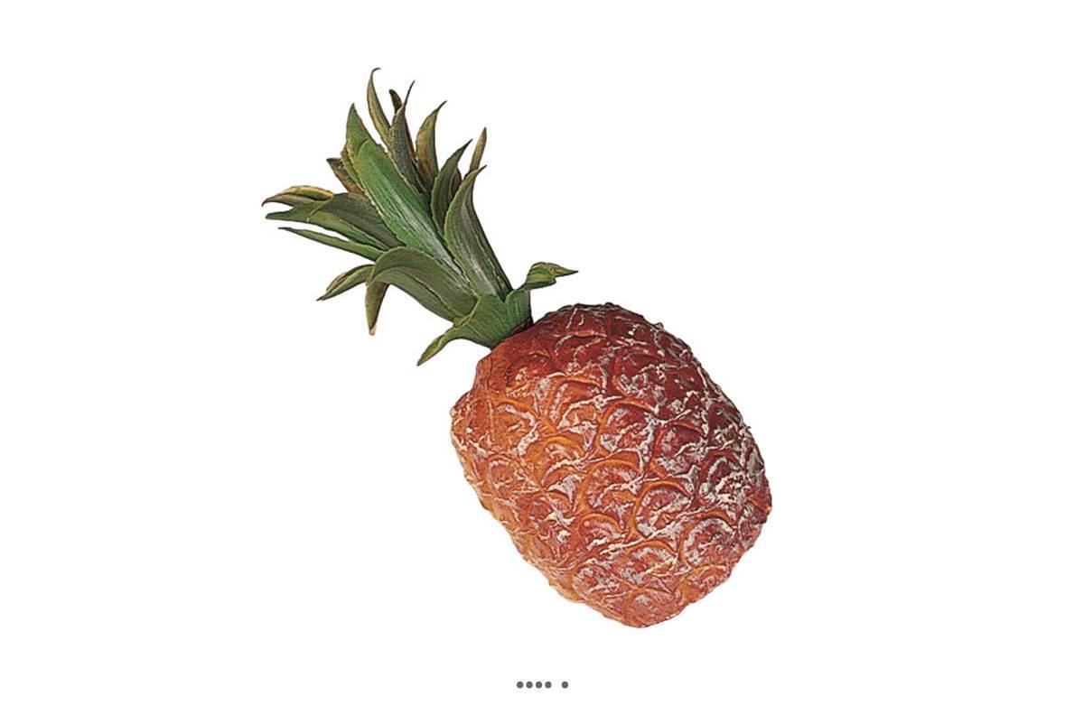 Artificielles - Ananas artificiel petite taille en Plastique soufflé H 210x100 mm - Imagen 2