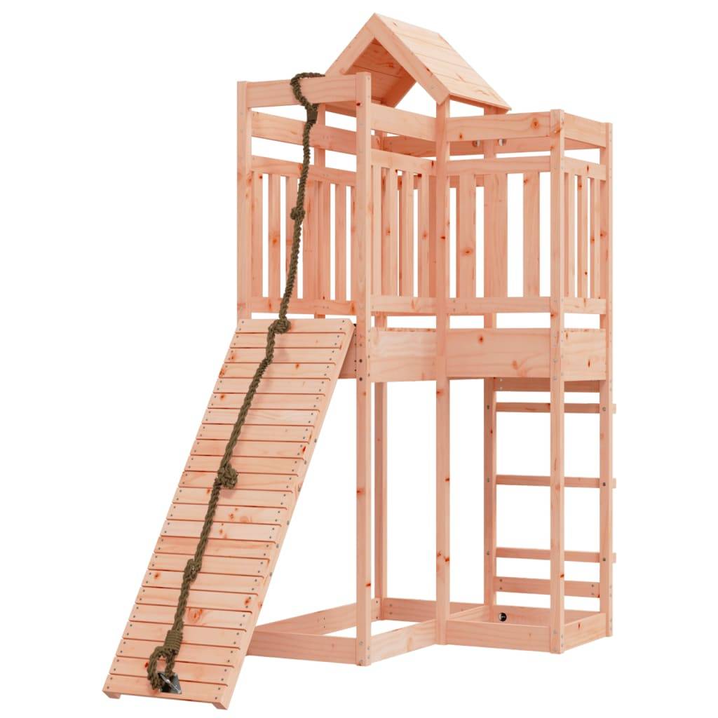 Helloshop26 - Maisonnette de jeu avec mur d'escalade 107 x 196 x 238 cm bois massif douglas - Imagen 2