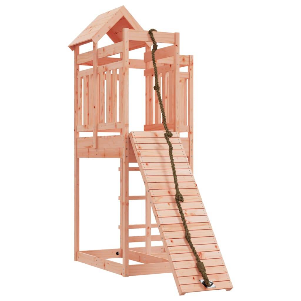 Helloshop26 - Maisonnette de jeu avec mur d'escalade 107 x 196 x 238 cm bois massif douglas - Imagen 1