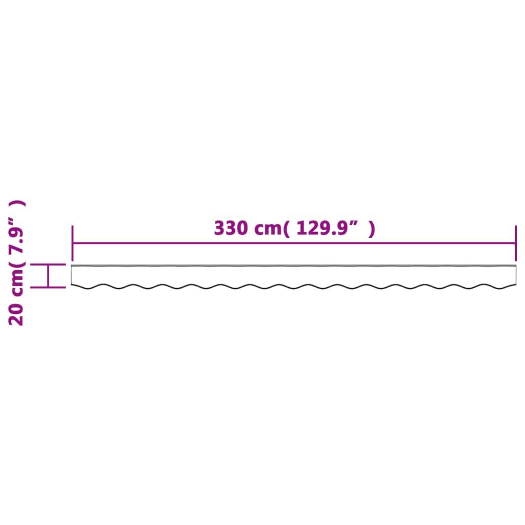 Prolenta Premium - Store banne Mano rouge 330 X 20 cm - P87211R - Image 6