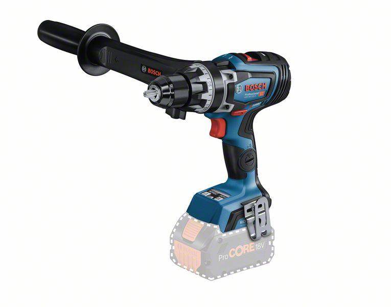 Bosch Professional - Perceuse-visseuse 18V GSR 18V-150 C Professional BITURBO (sans batterie ni chargeur) + L-BOXX - BOSCH - 06019J5002 - Image 2