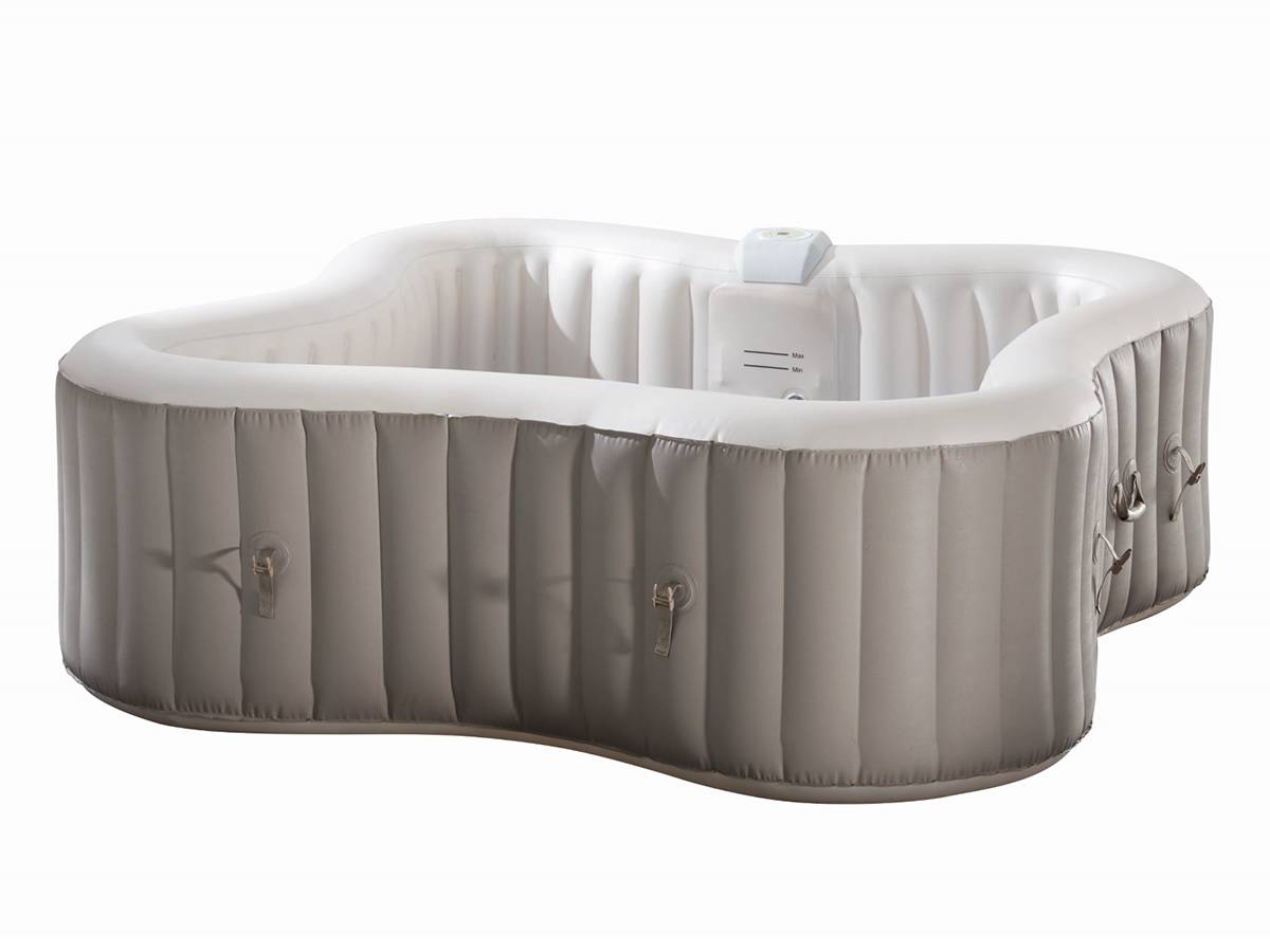 Infinite Spa - Spa gonflable Élite Plus trèfle Bulles 4 places + Accessoires offerts - Infinite Spa - Image 5