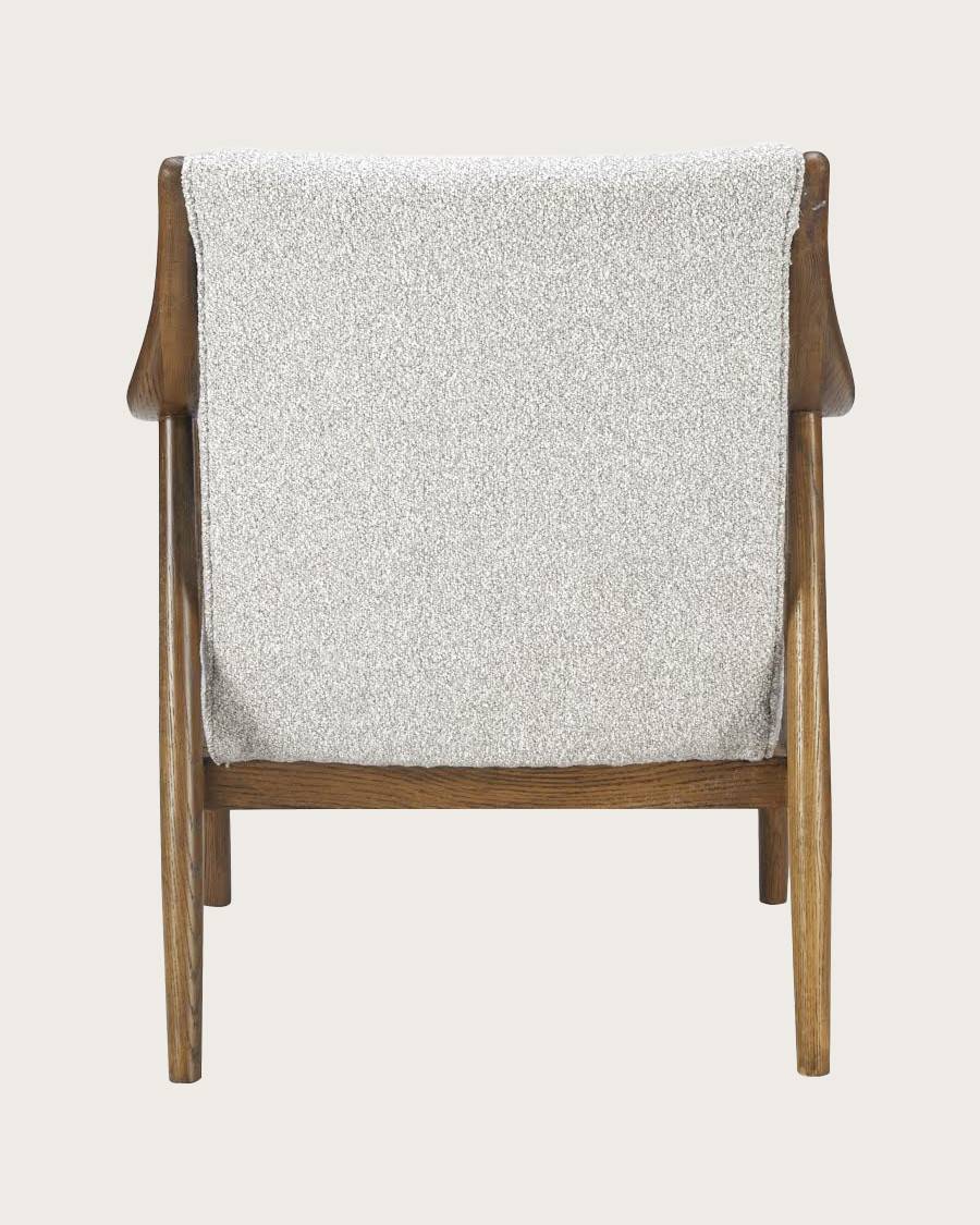 Ambre - Fauteuil en bois massif chêne et en lin - UNIQKA - Imagen 6