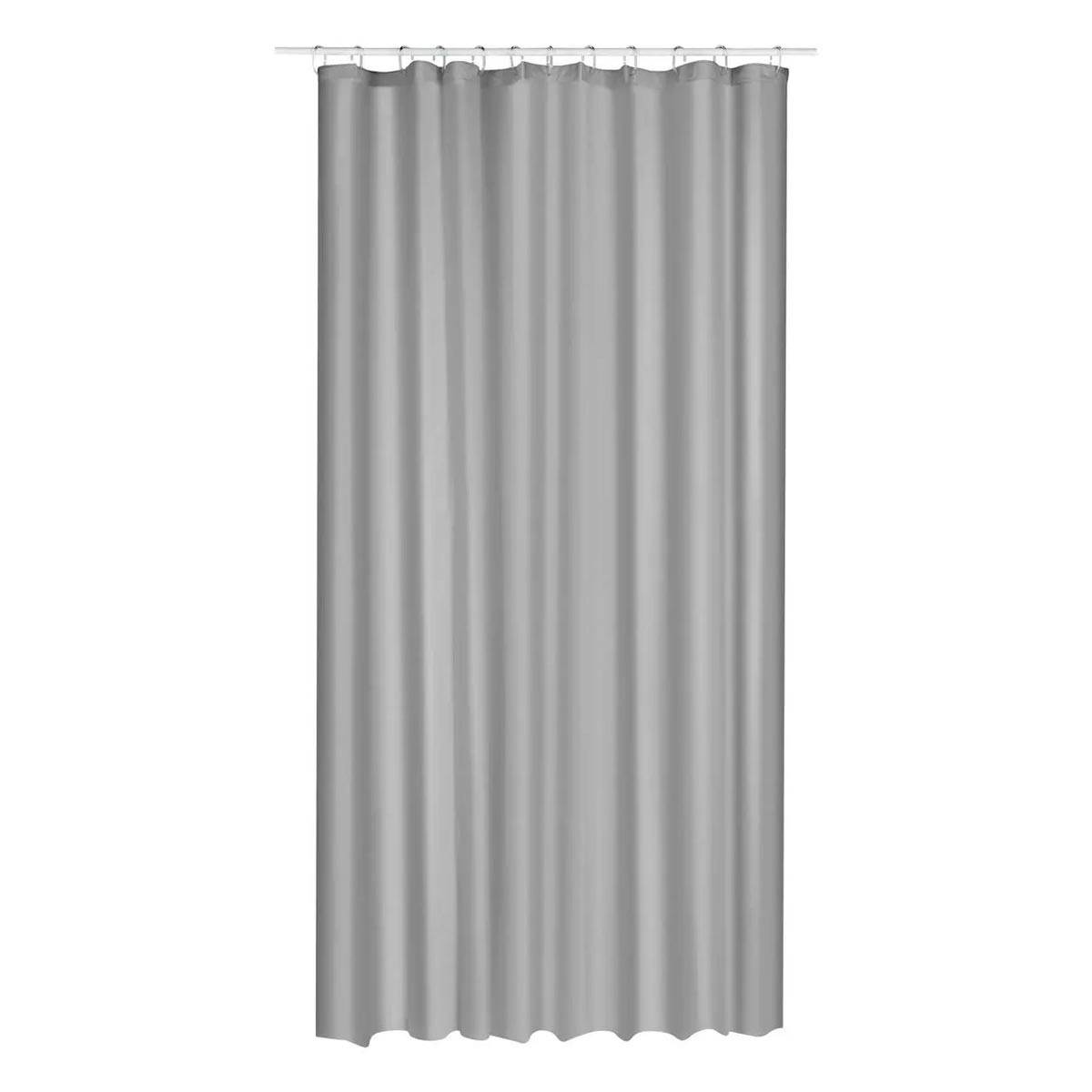 Rideau de Douche "Eva" 180x200cm Gris - Image 1