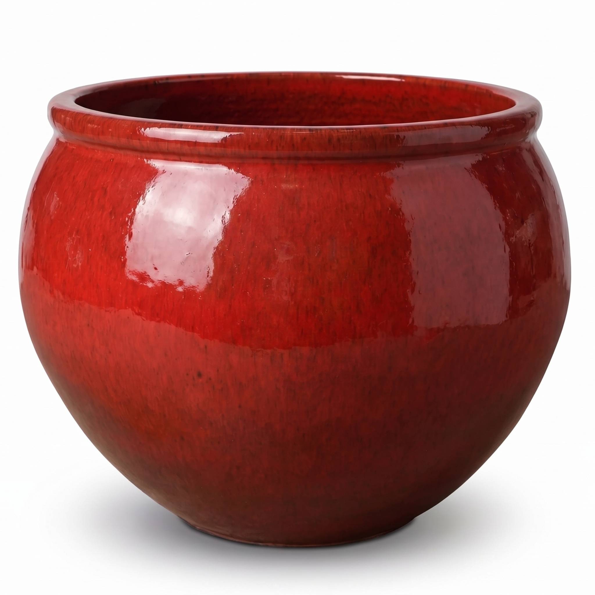 Provencelia - Pot LUTECE 86x64cm rouge tropical