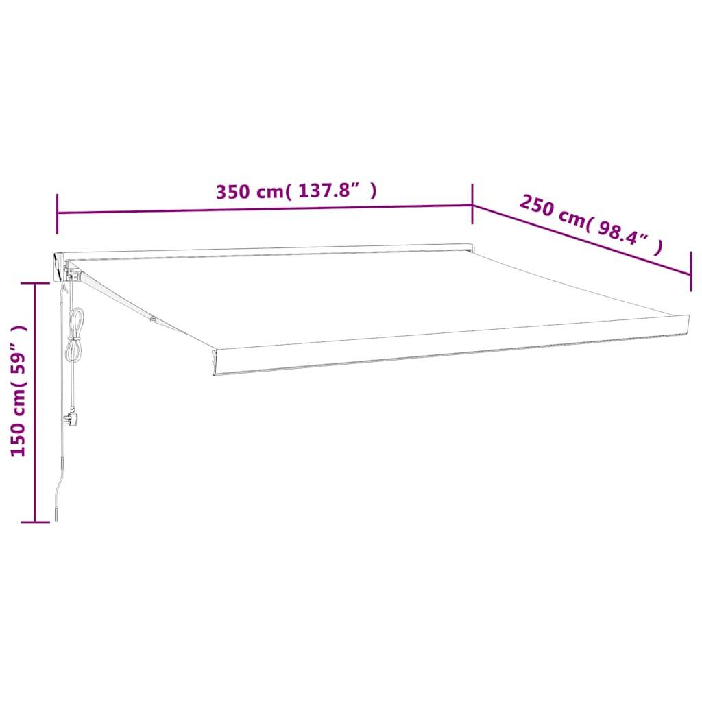 Prolenta Premium - Store banne  Prolenta Jaune  3,5 X 2,5 - P87210J - Image 9