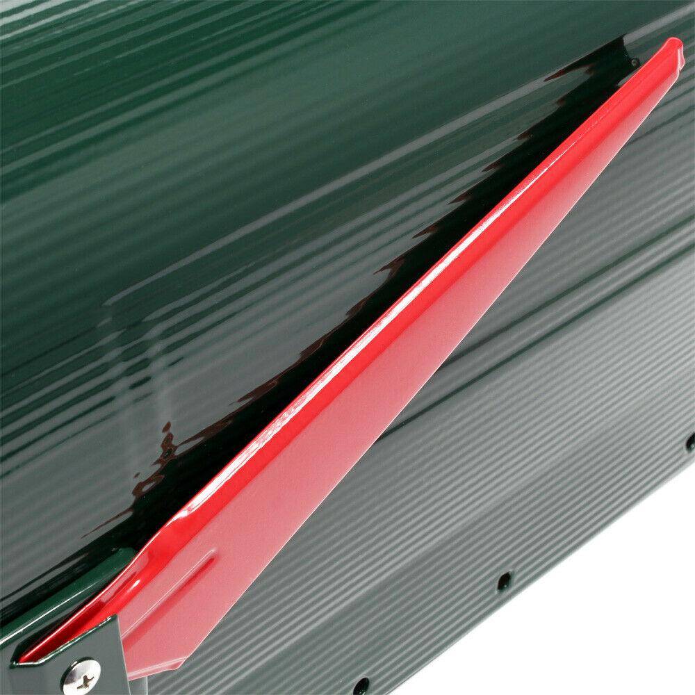 Helloshop26 - Boite aux lettres style américain design boite postale sur pied us mailbox vert - Imagen 3