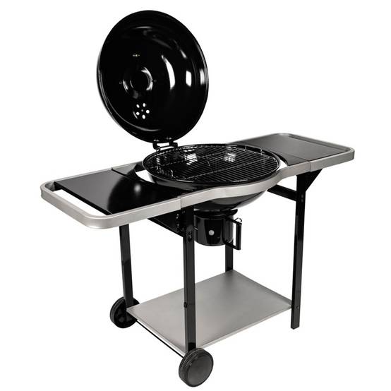 Somagic - Barbecue au charbon boule + chariot Woodcreek - SOMAGIC - Image 6
