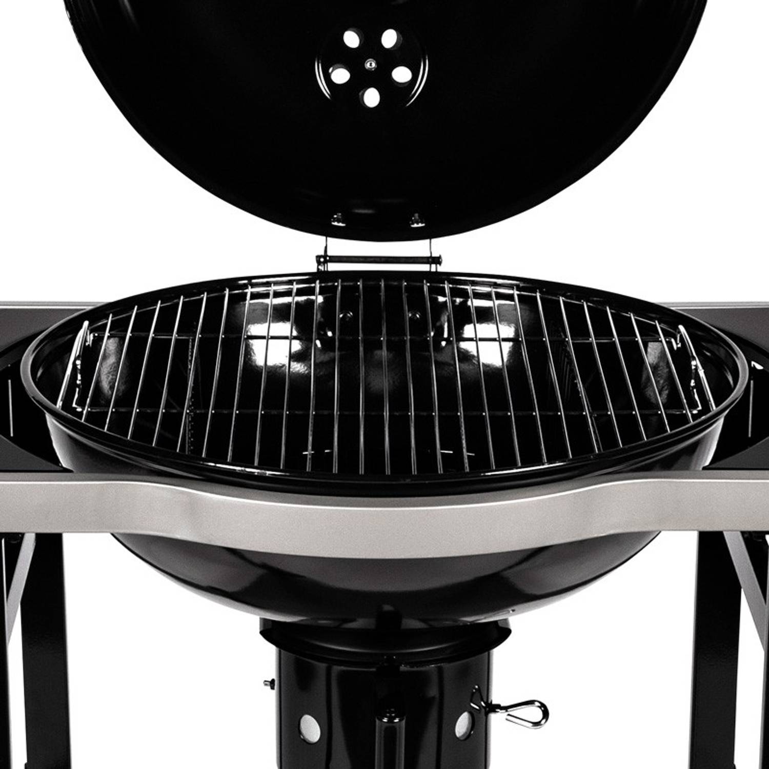 Somagic - Barbecue au charbon boule + chariot Woodcreek - SOMAGIC - Image 8