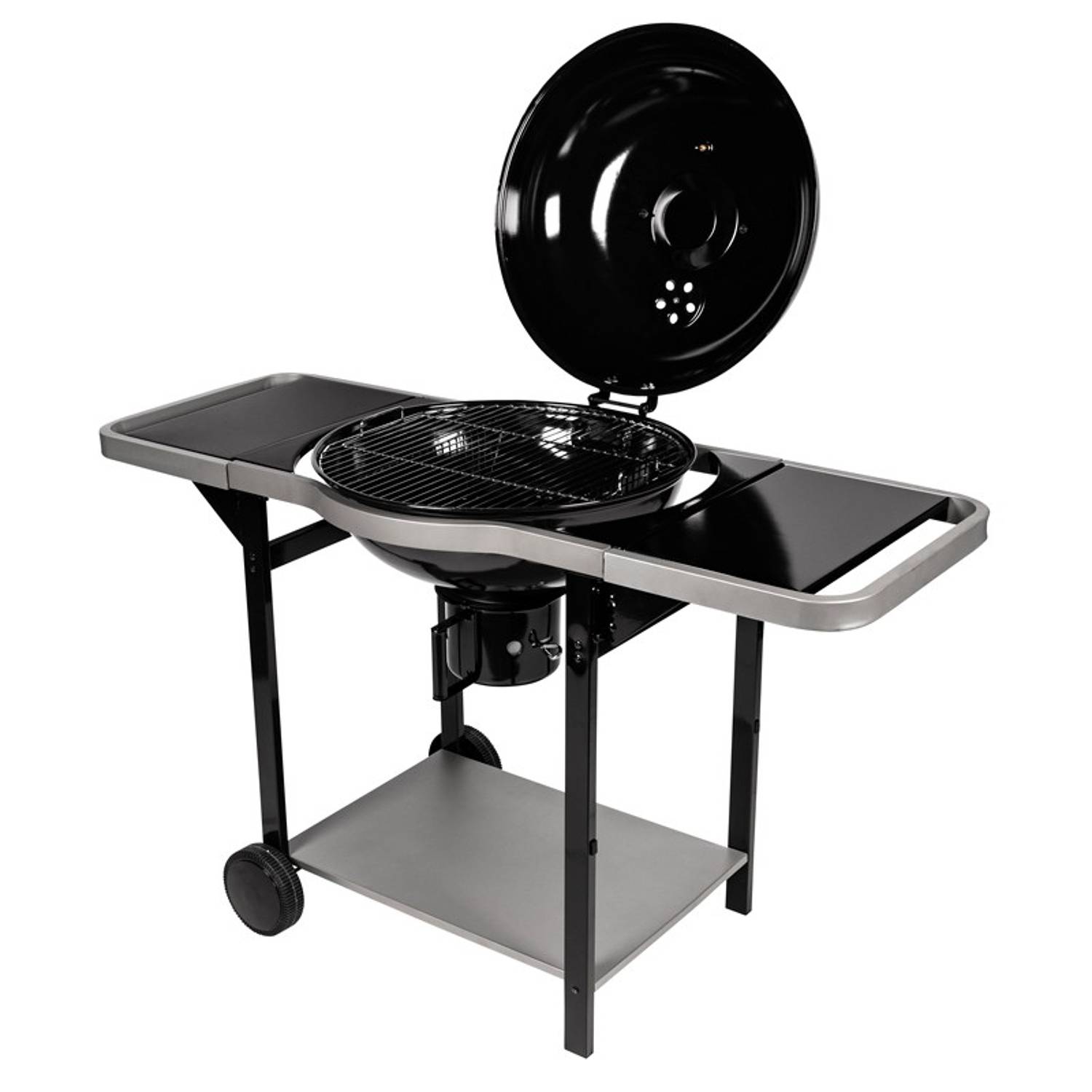 Somagic - Barbecue au charbon boule + chariot Woodcreek - SOMAGIC - Image 4