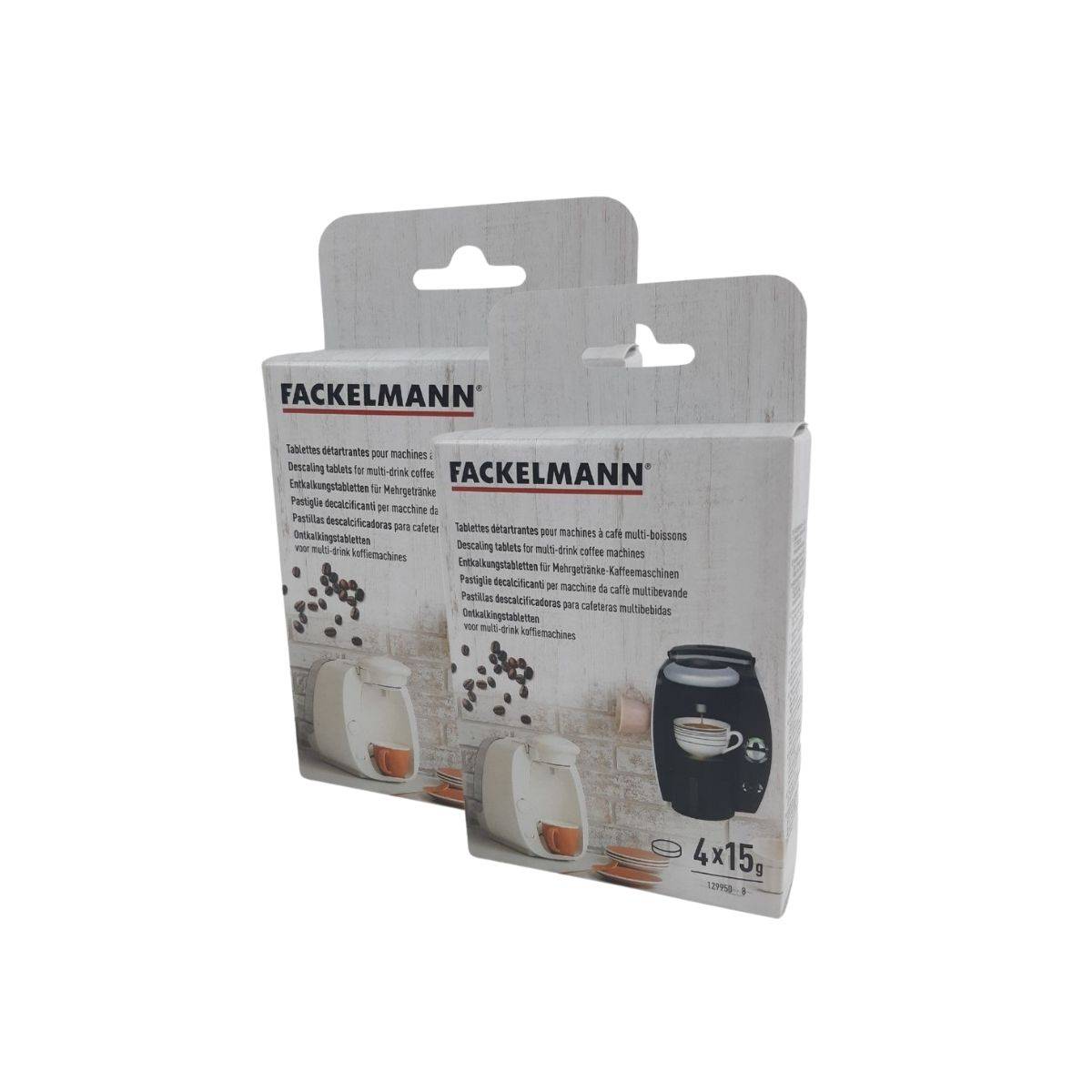 Lot de 2 détartrants pour machine à café Fackelmann Petit déjeuner - Image 1