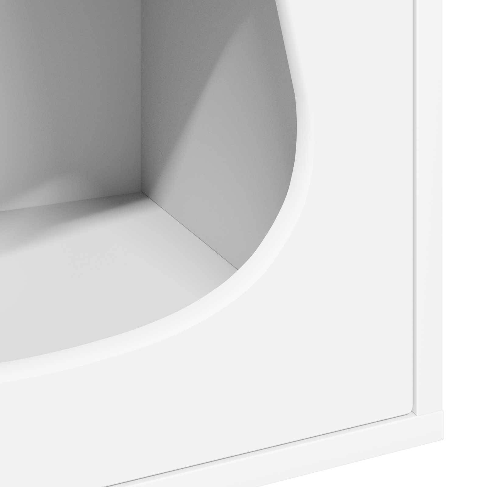 Vidaxl - Maison pour chat Blanc 42,5 x 40 x 53,5 cm Bois d'ingénierie vidaXL 8000689 - Image 9