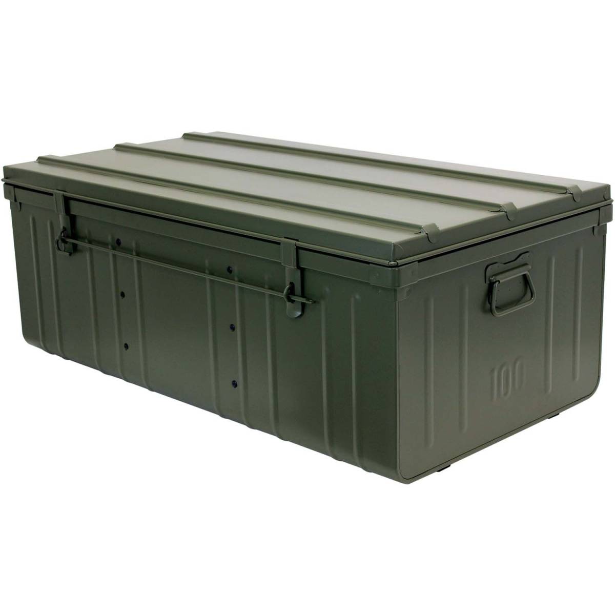 Pierre Henry - Cantine de rangement en acier Premium 100 cm kaki 175 l - Imagen 1