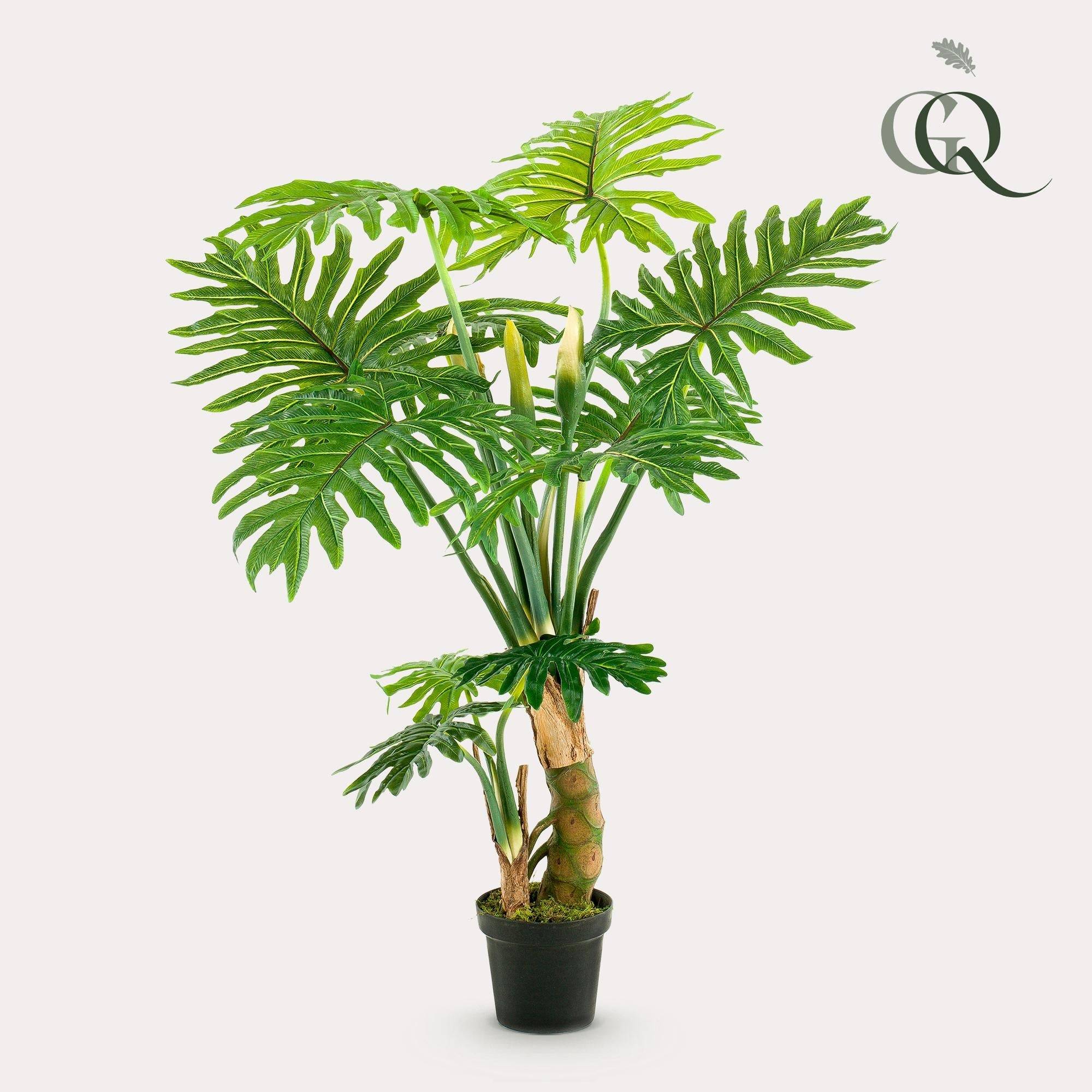 La Green Touch - Philodendron plante artificielle - h130cm, Ø14cm- La Green Touch - Imagen 2