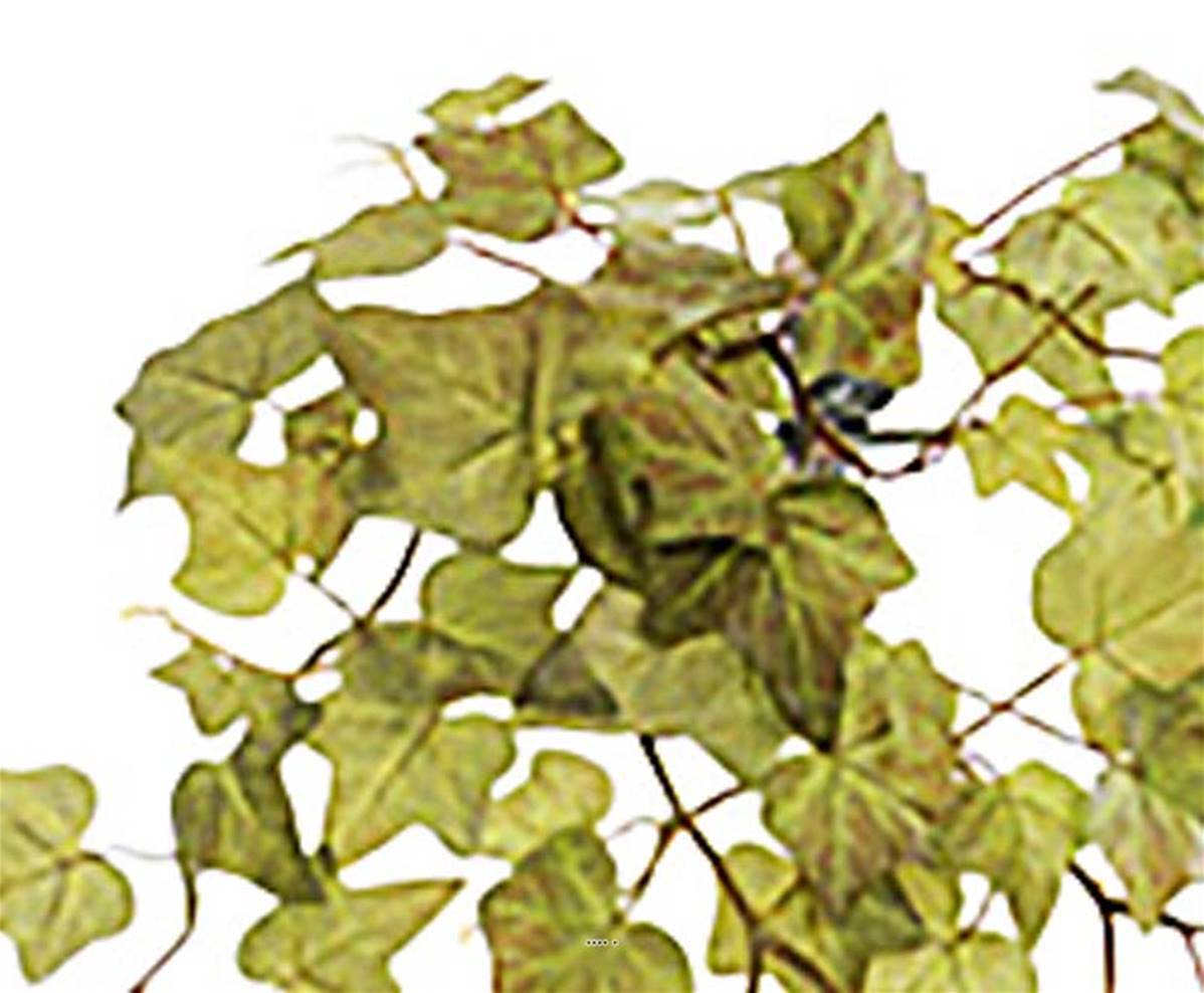 Artificielles - Chute de lierre artificiel L 84cm 88 feuilles vert-rouge - Imagen 3