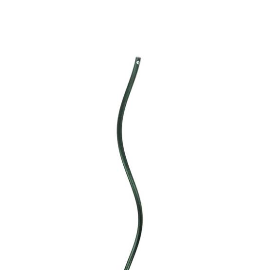 Helloshop26 - Lot de 20 supports de plante spiral minimaliste extérieur 110 x 0.6 x 0.6 cm en acier vert - Image 6