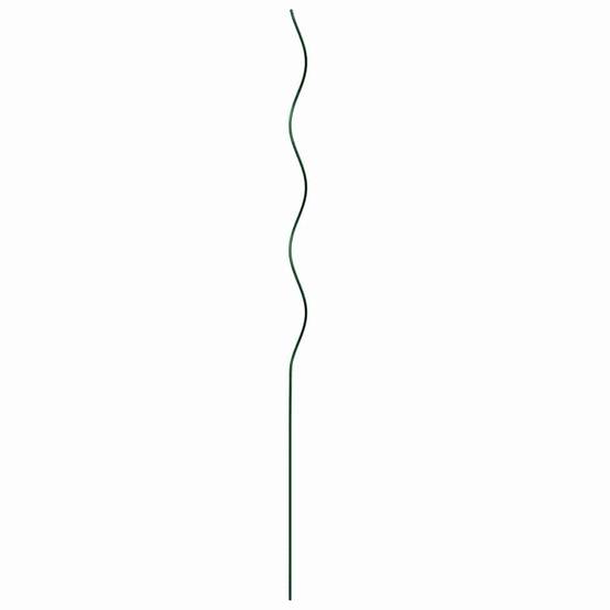 Helloshop26 - Lot de 20 supports de plante spiral minimaliste extérieur 110 x 0.6 x 0.6 cm en acier vert - Image 5