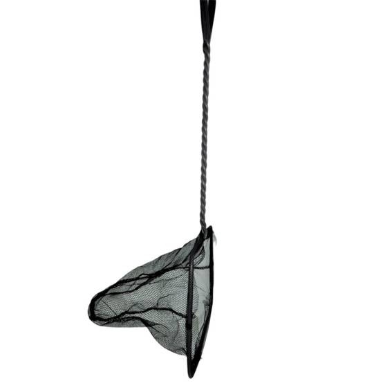 Epuisette filet noir, maille moyenne, 15 cm x 13 x 40 cm, aquarium - Image 2