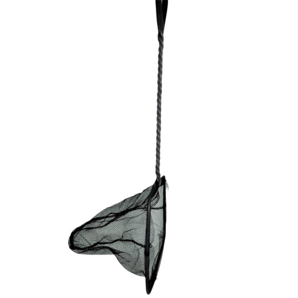 Epuisette filet noir, maille moyenne, 15 cm x 13 x 40 cm,  aquarium - Imagen 2