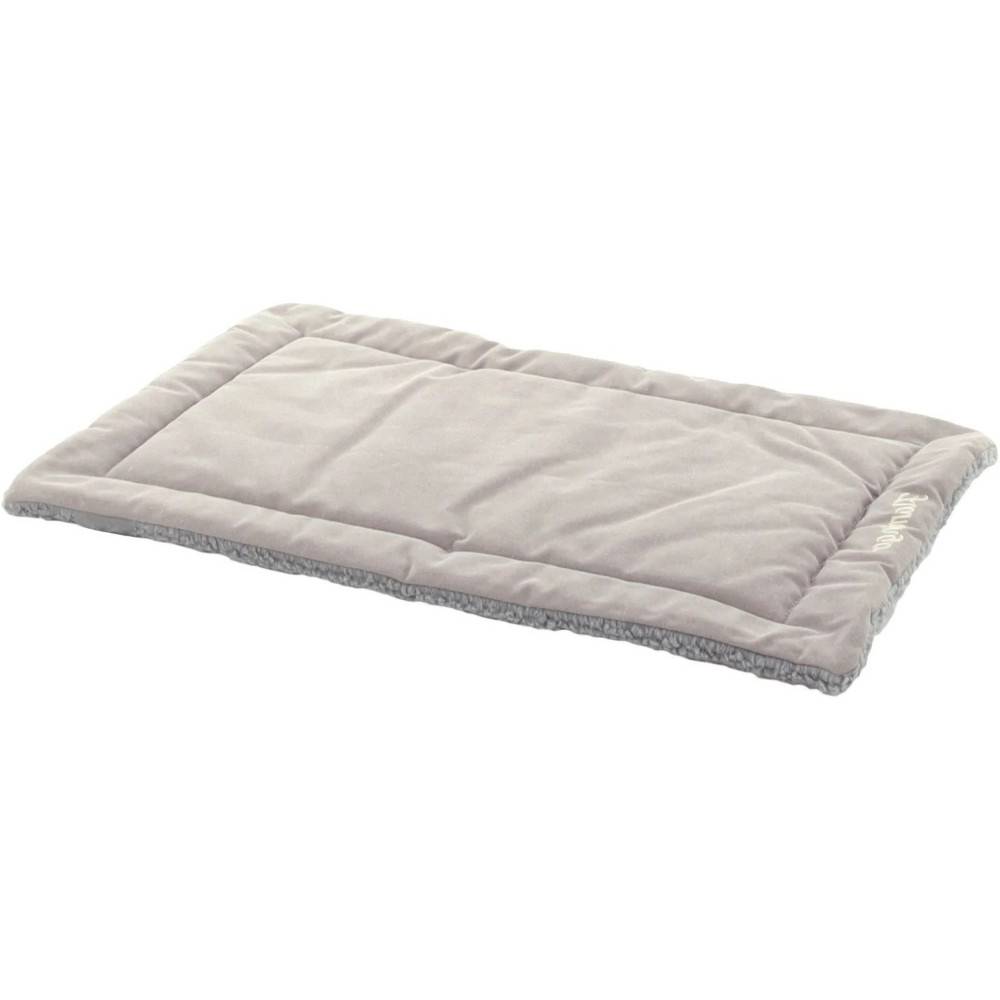 Coussin rectangle gris alisha, 70.5 x 41.5 x 2 cm, chien - Image 1