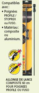 Berthoud - Allonge de lance composite 0,60 profile Berthoud