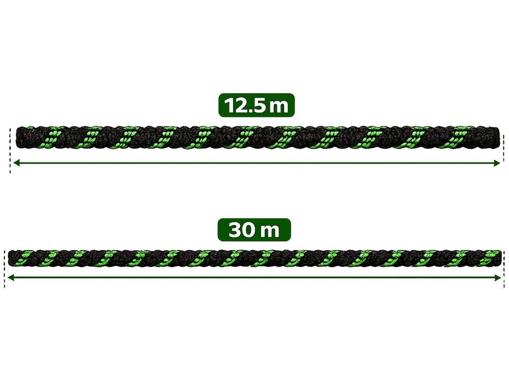 Tuyau d'arrosage flexible et extensible avec pistolet et raccords résistants, 12,5 à 30 m - Image 5