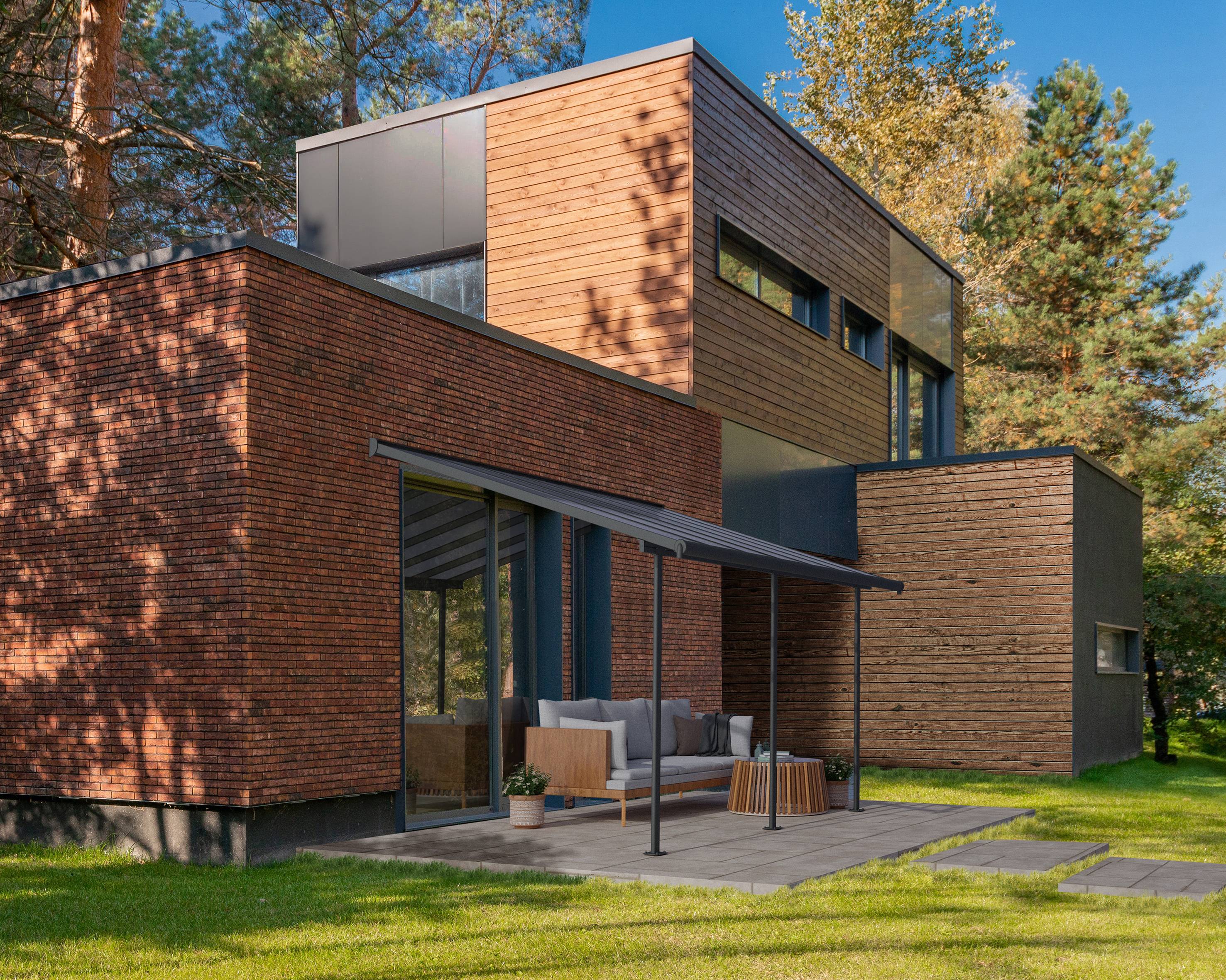 Canopia - Canopia Pergola Sierra 3X4,3 Grise - Imagen 3