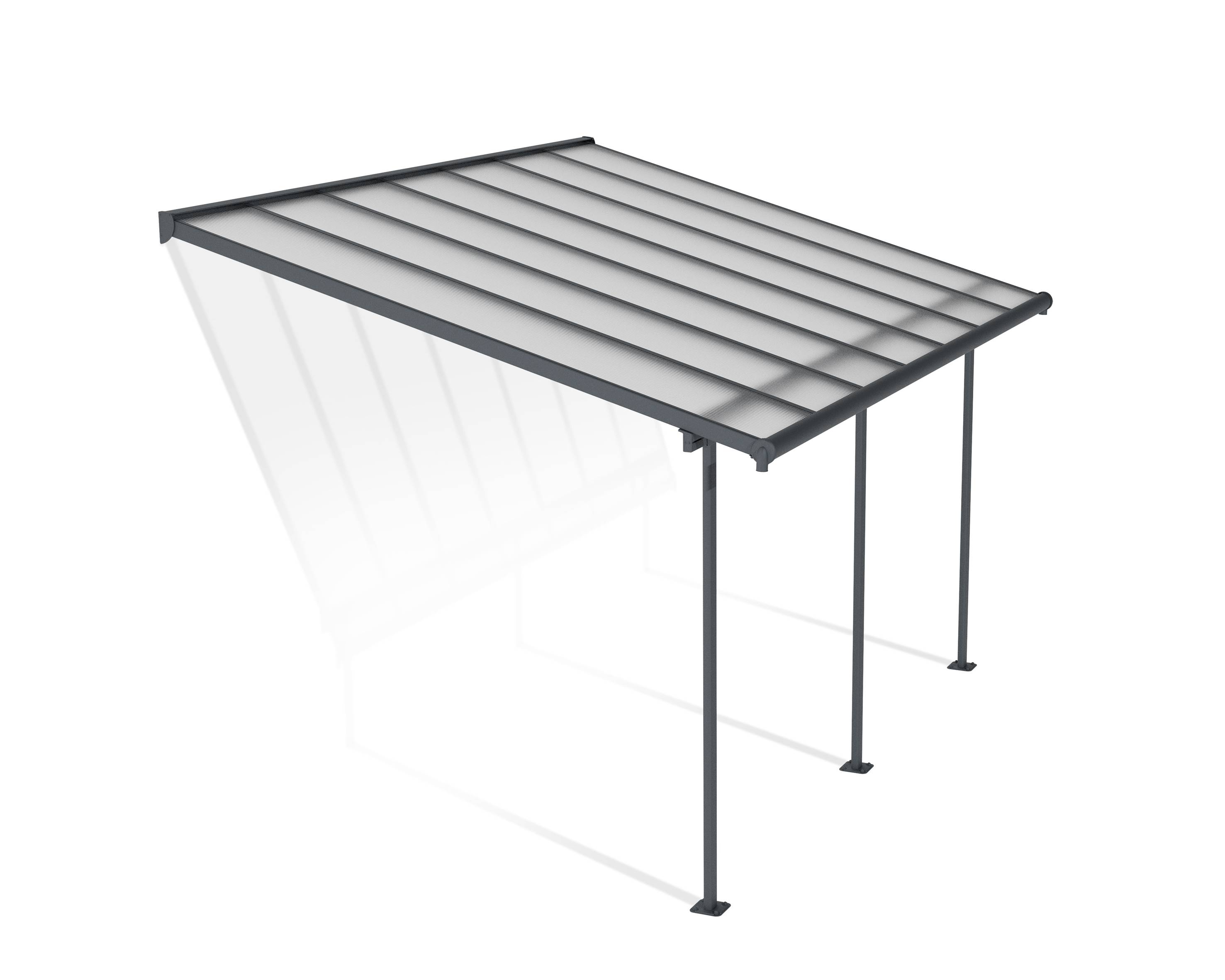 Canopia - Canopia Pergola Sierra 3X4,3 Grise - Imagen 1