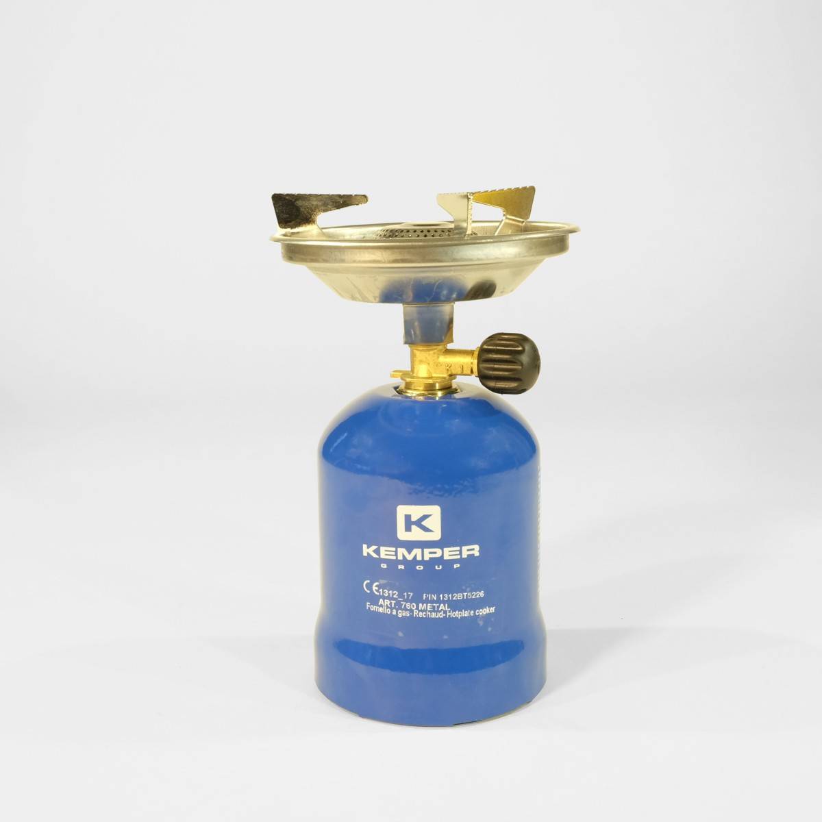 Réchaud à gaz 2200W Coque Acier + 4 cartouches de gaz 190g - Réchaud de camping portable & Léger KEMPER - Imagen 6
