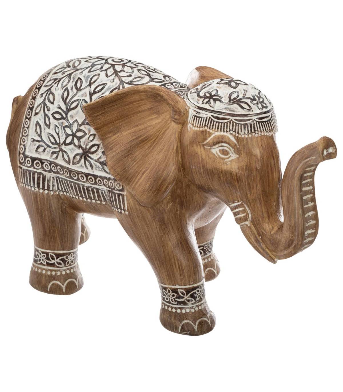 Éléphant décoratif en Résine L 39 cm - Imagen 1