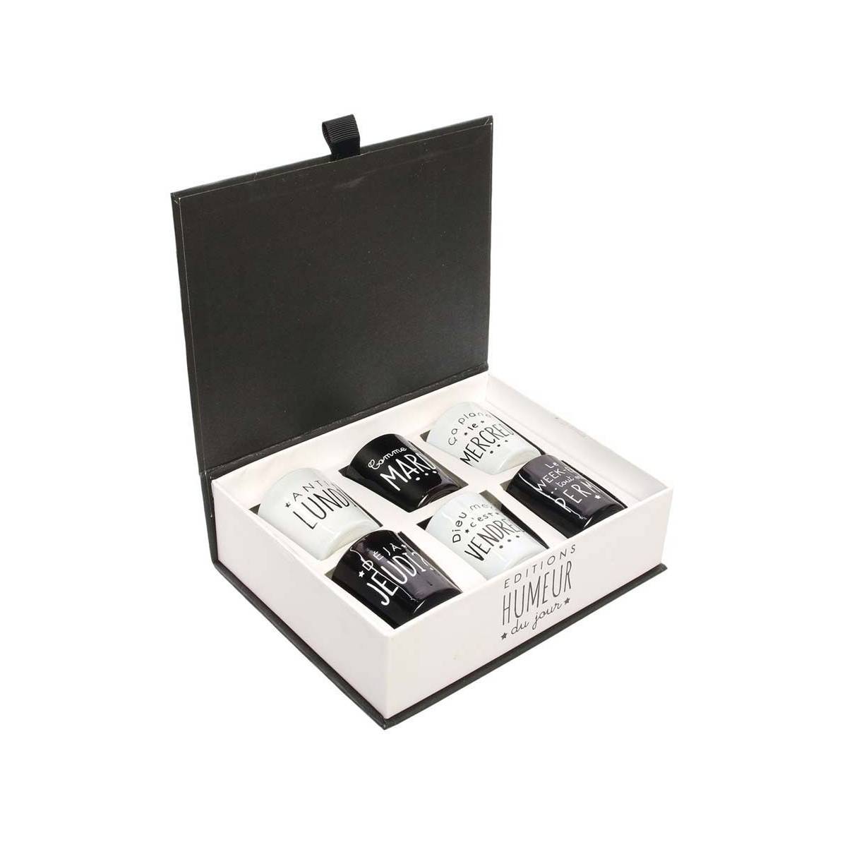Dites Le Avec Des Mots - Coffret 6 bougies Humeur du jour - Imagen 1
