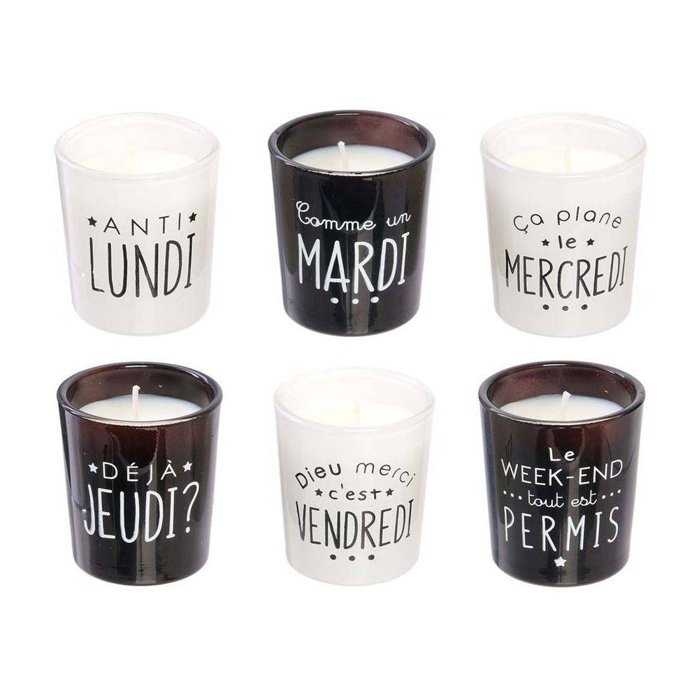 Dites Le Avec Des Mots - Coffret 6 bougies Humeur du jour - Imagen 4