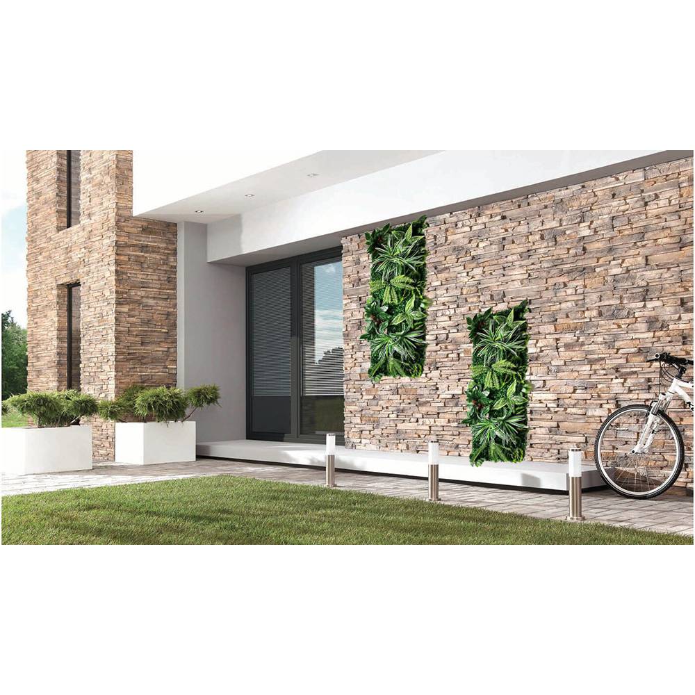 Panneau mural décoratif en plantes artificielles 40x121 cm - Image 4