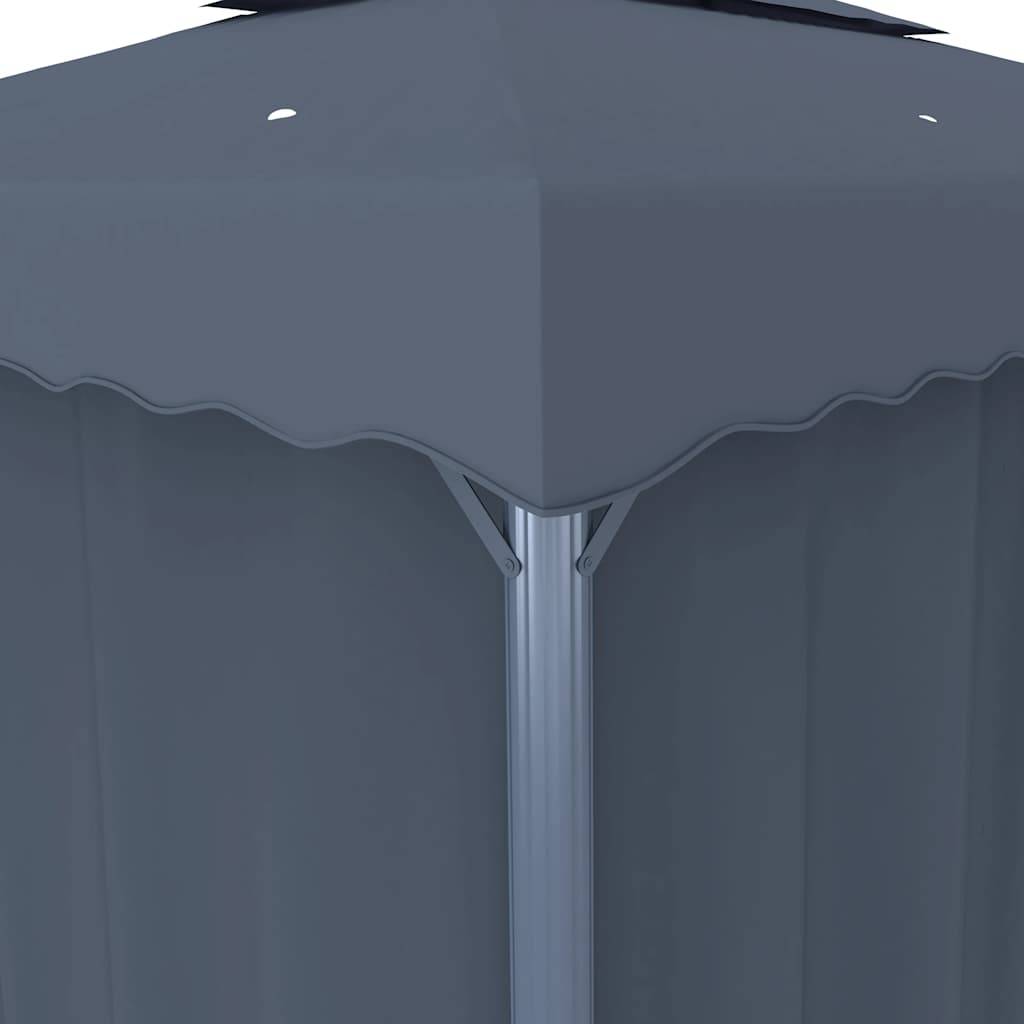 Tonnelle Aluminium Anthracite 4 x 3 x 2.64 m - PANGIVO - Image 6