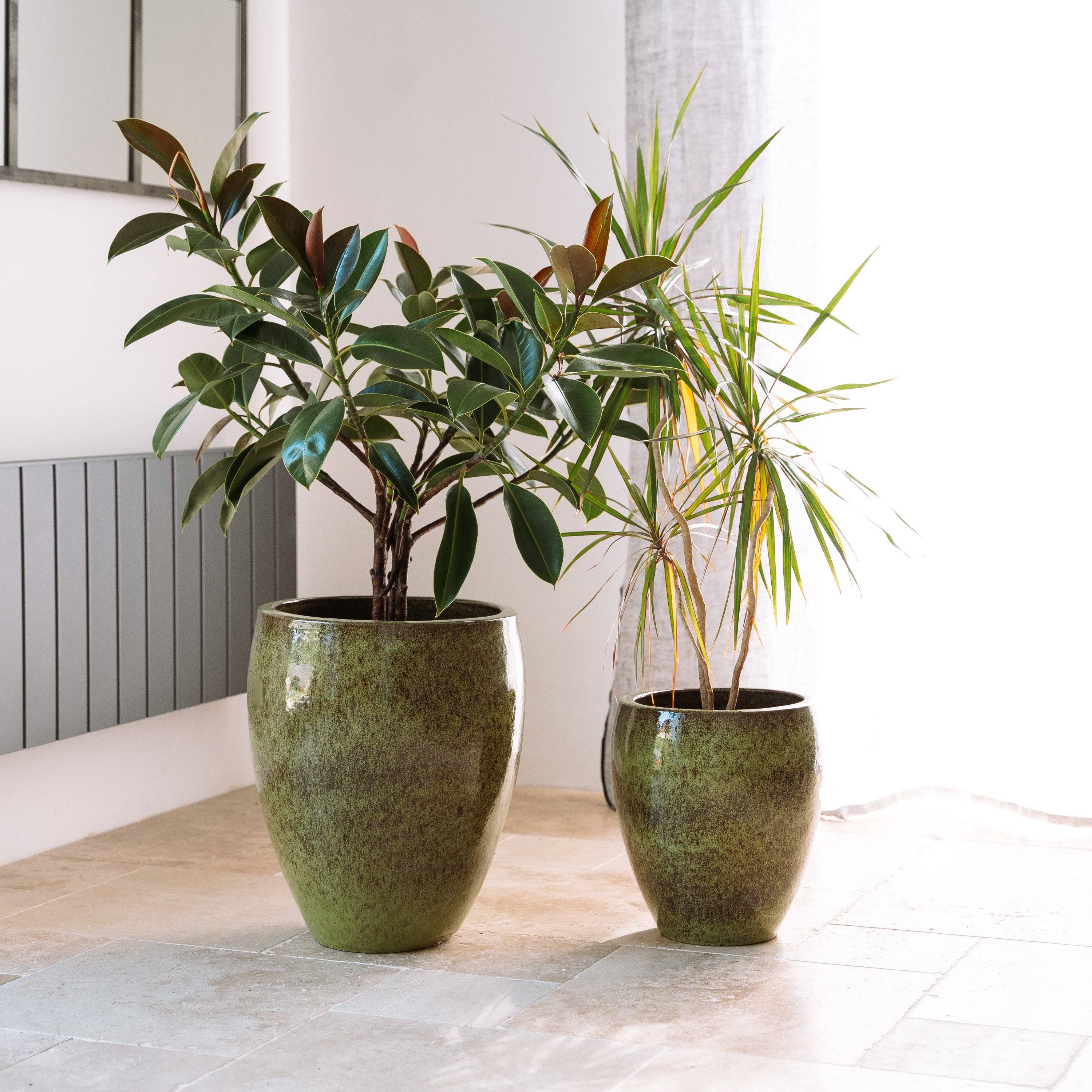 Provencelia - Pot POSEIDON2 46x55cm vert lac - Image 2