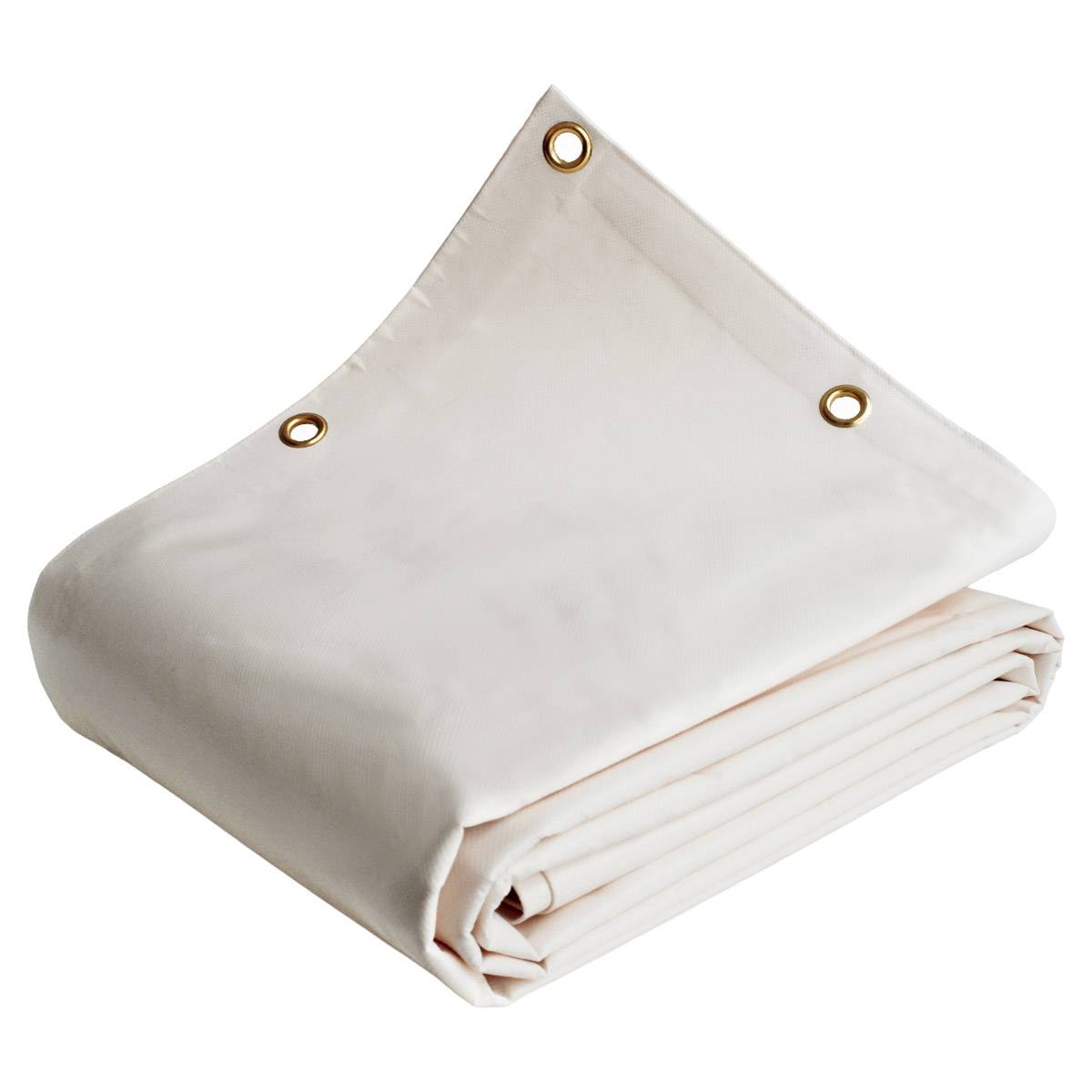 Bâche pour Carport 3x5 m LP640CP Blanc Crème - Garantie 8 ans - Toile PVC étanche pour abri de voiture TECPLAST - Image 1