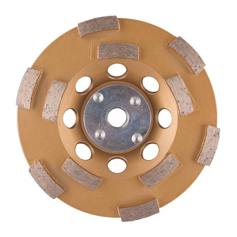 Makita - Plateau de ponçage diamant à faibles vibrations MAKITA B-48549 tous travaux, pour meuleuses Ø 125 mm Makita