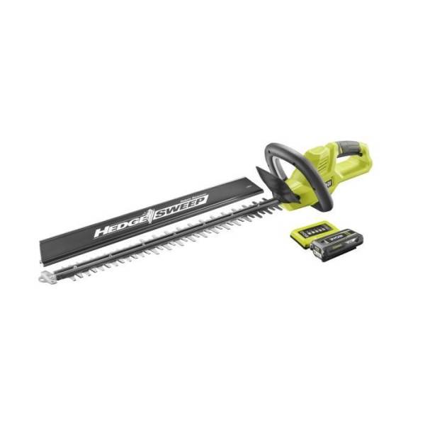 Taille-haies - RYOBI - 36 V - Lames 60 cm - Ecartement 26 mm - Fonction scie - 1 batterie lithium+ 36V 2,0 Ah et 1 chargeur 1,7 - Image 1