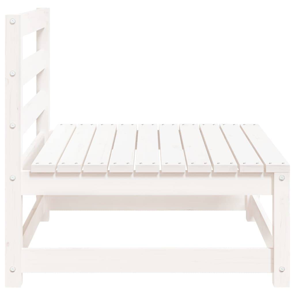 Prolenta Premium - Banc de jardin Blanc 70 X 70 cm - Prolenta Premium - Image 5