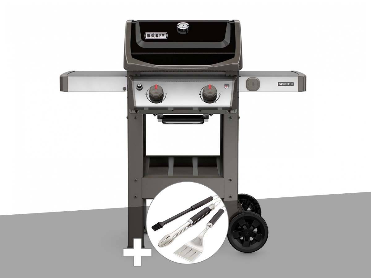 Weber - Barbecue gaz Weber Spirit II E-210 GBS + Kit ustensiles 3 pièces Better