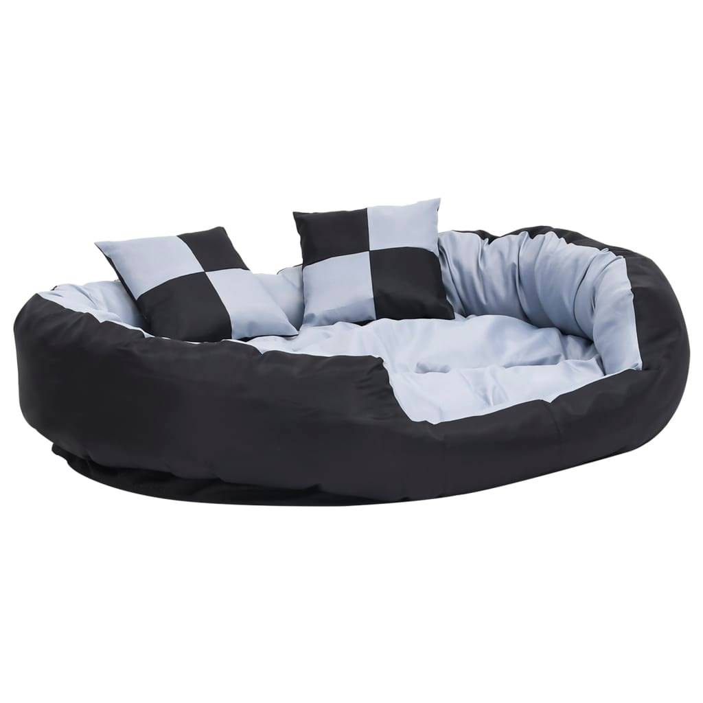 Panier pour grand chien réversible Oxford lavable Gris 110x80 cm – ComfortXL Pet Living - Image 2