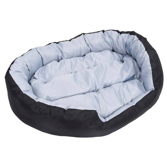 Panier pour grand chien réversible Oxford lavable Gris 110x80 cm – ComfortXL Pet Living - Image 8