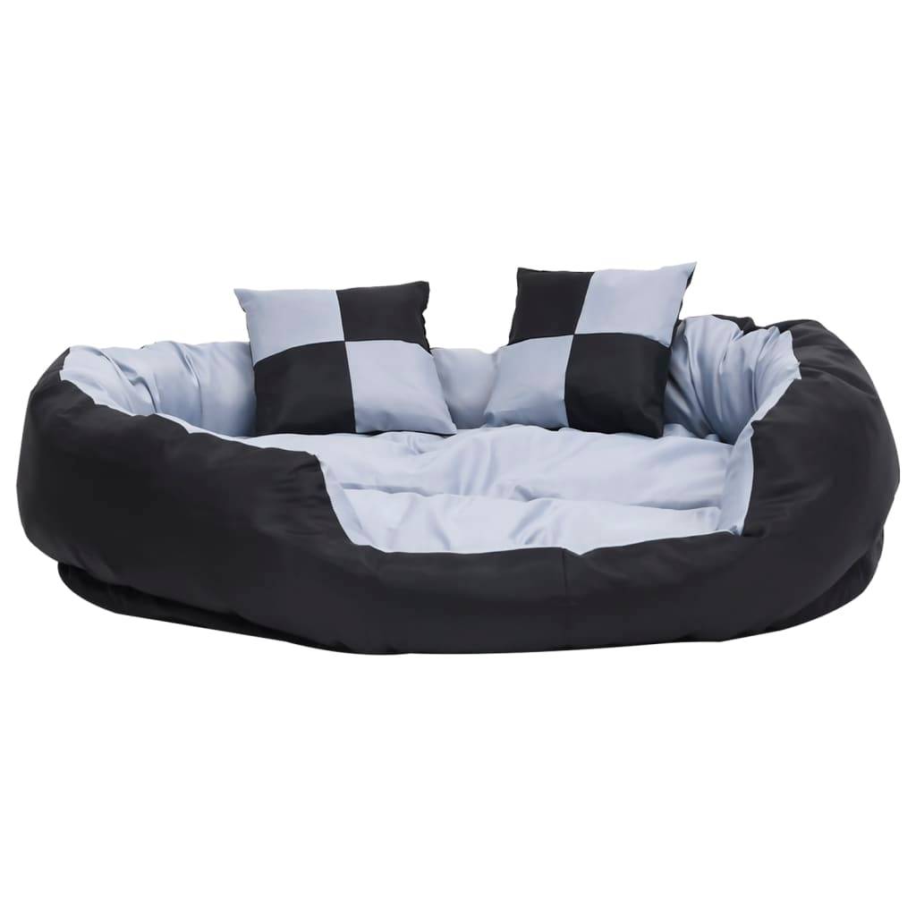 Panier pour grand chien réversible Oxford lavable Gris 110x80 cm – ComfortXL Pet Living - Image 4