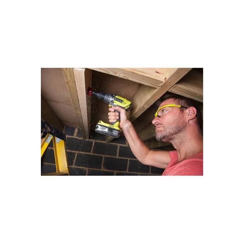 Ryobi - Pack RYOBI Perceuse à percussion R18PD3-0 - 18V One+ - 1 Batterie 2.0Ah - 1 Chargeur rapide - Image 3