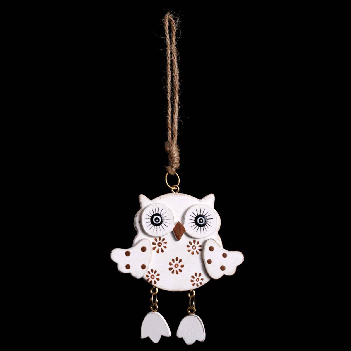 Fééric Lights & Christmas - Sujet de Noël Hibou Jambe Suspendue - Feeric Lights & Christmas - Imagen 1