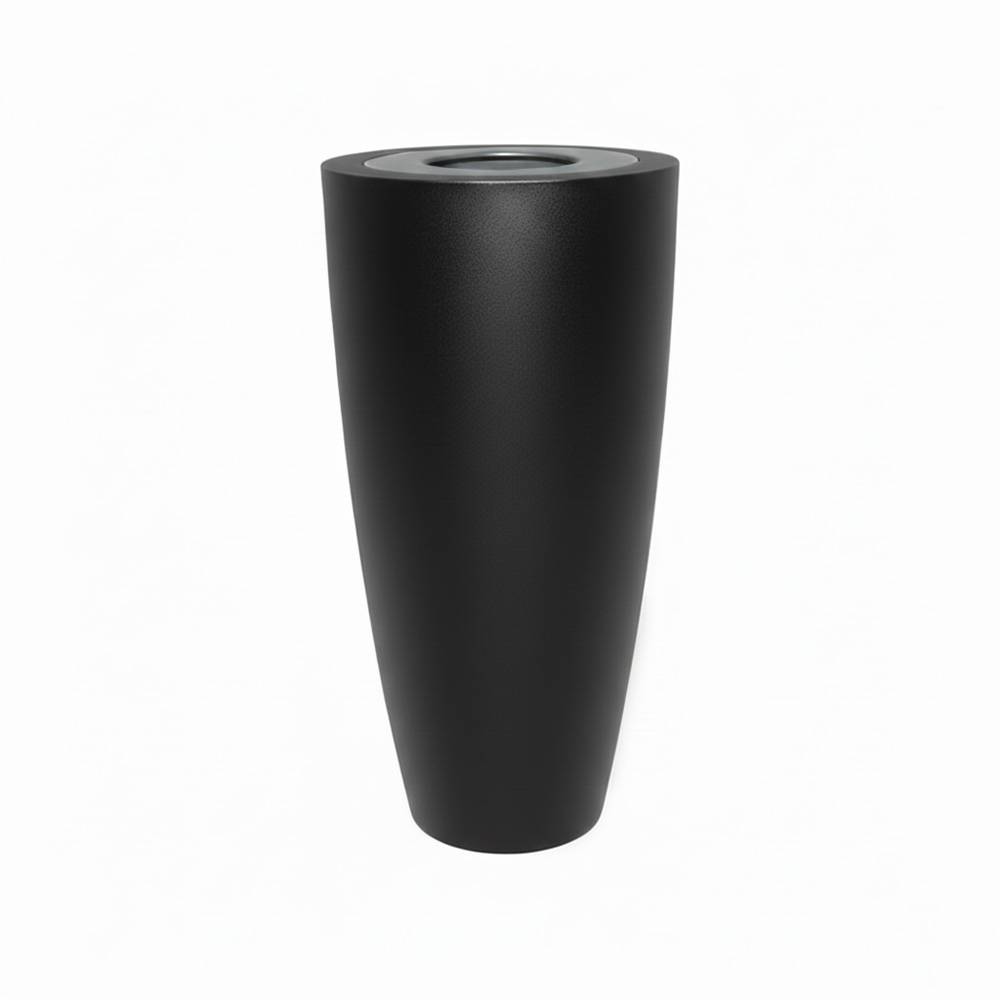 Pot de fleurs conique 200l delight - plast'up rotomoulage - Image 1